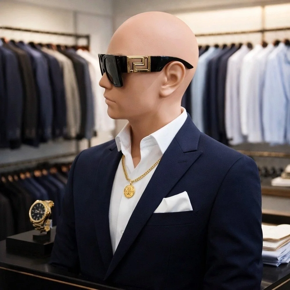 Sunglasses Men Fashion‎ Metal  Shades UV400 Protection